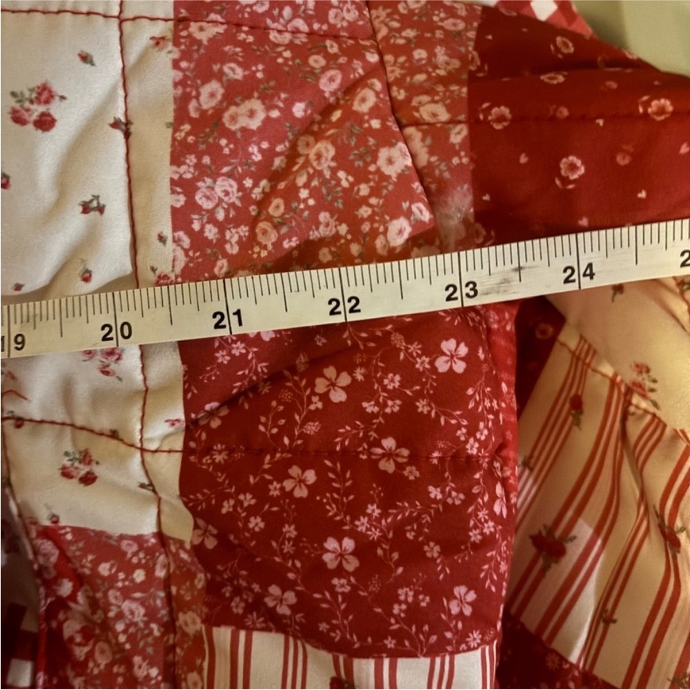 Altar’d State NWT Red Patchwork Jacket - Picture 12 of 12
